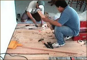 Fix Hardwood Floor Gaps